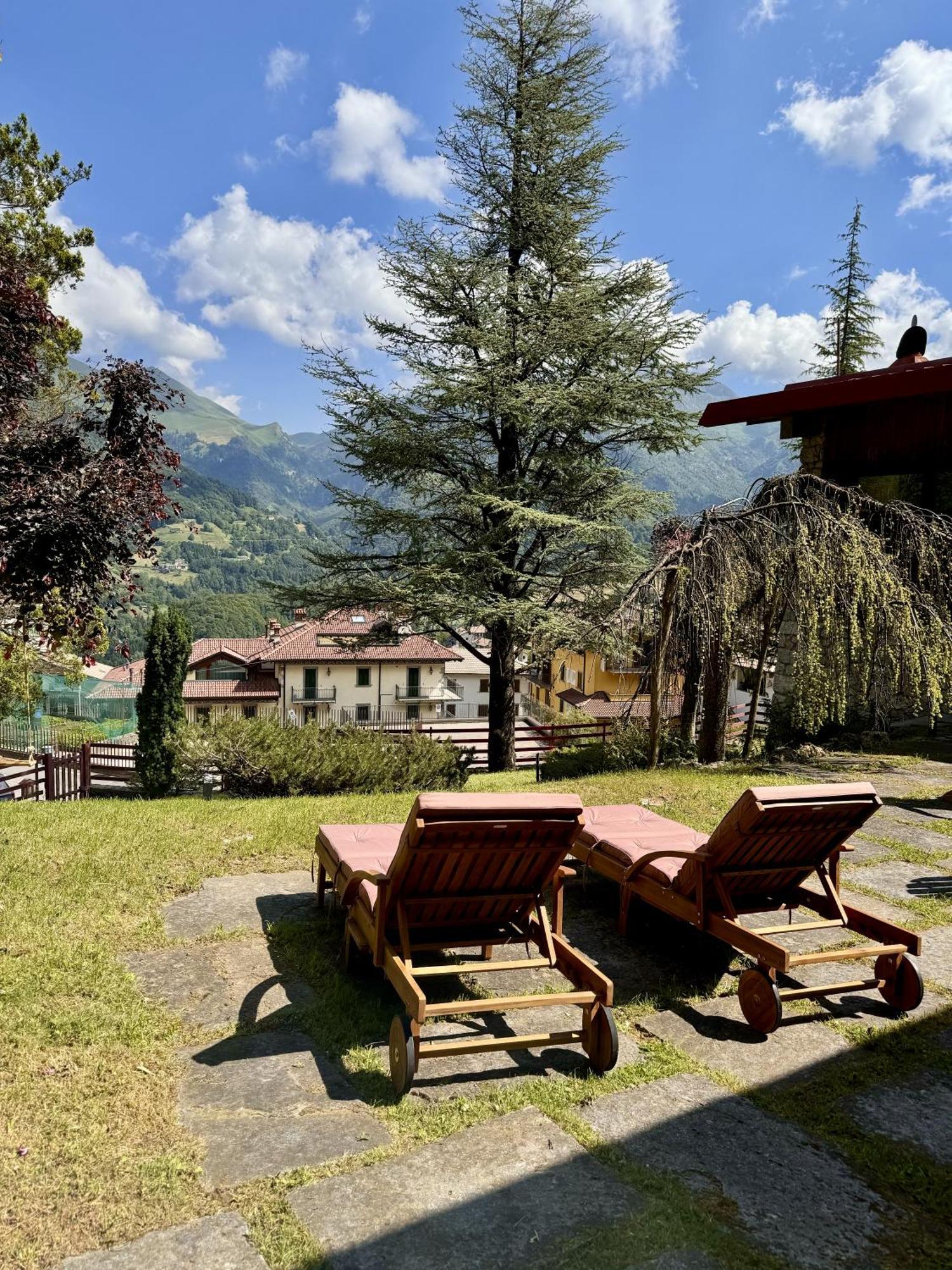 Villa Drago Chalet Oltre il Colle Exterior foto